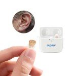 OLDRIV Rechargeable Hearing Aids for Seniors, Mini Design