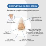 OLDRIV Rechargeable Hearing Aids for Seniors, Mini Design