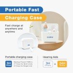 OLDRIV Rechargeable Hearing Aids for Seniors, Mini Design