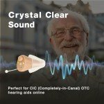 OLDRIV Rechargeable Hearing Aids for Seniors, Mini Design