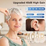 Rechargeable Noise-Cancelling Hearing Aids for Seniors