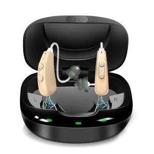 Rechargeable Noise-Cancelling Hearing Aids for Seniors