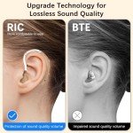 Rechargeable Noise-Cancelling Hearing Aids for Seniors