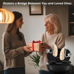 Rechargeable Noise-Cancelling Hearing Aids for Seniors