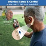 Rechargeable Behind-the-Ear Hearing Aids - Comfortable Fit