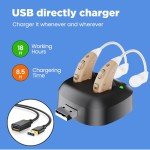 Rechargeable Behind-the-Ear Hearing Aids for Adults