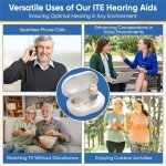 Rechargeable In-the-Ear Hearing Aids - Discreet Fit
