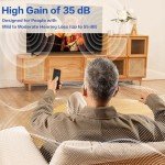 Rechargeable Hearing Aids with Noise Cancellation