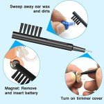 Hearing Aid Cleaning Kit with Brushes and Case