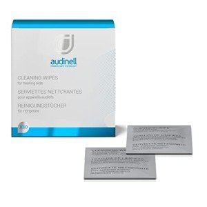 Alcohol-Free Cleaning Wipes for Hearing Devices (30 Pack)