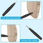 Hearing Aid Cleaning Kit with Brushes and Case