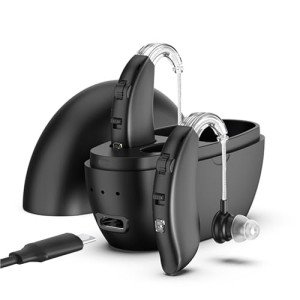 Rechargeable Noise Cancelling Hearing Aids for Seniors