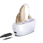 Rechargeable Noise Cancelling Hearing Aids for Seniors