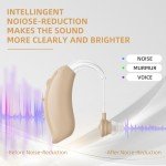 Rechargeable Noise Cancelling Hearing Aids for Seniors