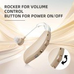 Rechargeable Noise Cancelling Hearing Aids for Seniors