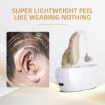 Rechargeable Noise Cancelling Hearing Aids for Seniors