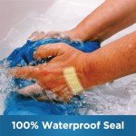 Amazon Basic Care Advanced Fast Healing Hydrocolloid Gel Bandages, Large Adhesive Pads with 2X Faster Healing, Heels & Toes Blister Prevention, 1.1 x 2.3 inches (6 Count)