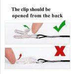 Hearing Aid Clip Lanyard for Seniors - Black