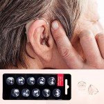 20pcs Oticon Hearing Aid Replacement Domes - Black