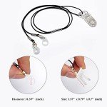 Hearing Aid Clip Lanyard for Seniors - Black
