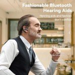 Bluetooth Hearing Aids for Seniors with Volume Control