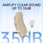 Rechargeable Bluetooth Hearing Aids for Seniors