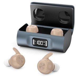 Rechargeable Hearing Aids for Seniors with Noise Cancellation