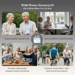 Wrooc Harmony10 Rechargeable Hearing Aids for Adults