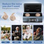 Rechargeable Hearing Aids for Seniors with Noise Cancellation
