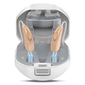 Rechargeable Hearing Amplifier for Seniors with Noise Cancellation