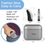Rechargeable BTE Hearing Aids for Seniors