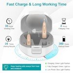 Rechargeable Hearing Amplifier for Seniors with Noise Cancellation