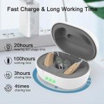 Rechargeable Waterproof Hearing Aids for Seniors
