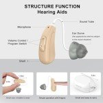 Rechargeable Waterproof Hearing Aids for Seniors