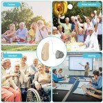 Rechargeable Waterproof Hearing Aids for Seniors