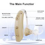 Bluetooth Hearing Aid for Seniors and Adults