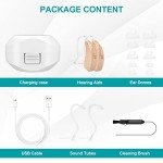 Rechargeable Hearing Amplifier for Seniors with Noise Cancellation