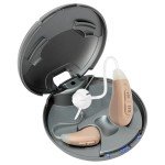 Rechargeable Hearing Aids for Seniors with Noise Cancellation