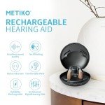 Rechargeable Hearing Aids for Seniors with Noise Cancellation