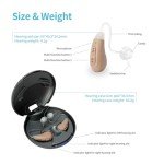 Rechargeable Hearing Aids for Seniors with Noise Cancellation