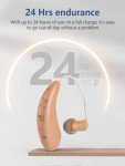 Invisible Rechargeable Hearing Aids for Seniors