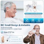 Rechargeable RIC Hearing Aids with Noise Cancelling