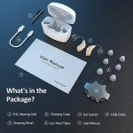 Lentorgi RIC Hearing Aids for Seniors - Beige