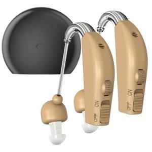 Rechargeable Hearing Aids with Noise Cancelling Features
