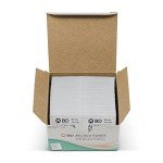 BD Medical 326895 Alcohol Wipes, 70% Isopropyl Alcohol, Pack of 1200