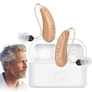 KIBVOE Rechargeable Hearing Aids for Seniors