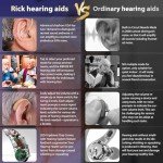 KIBVOE Rechargeable Hearing Aids for Seniors