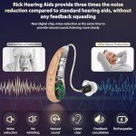 KIBVOE Rechargeable Hearing Aids for Seniors