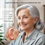 iBstone HearEase Rechargeable Hearing Aids for Adults