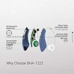 Rechargeable Behind-the-Ear Hearing Sound Amplifier